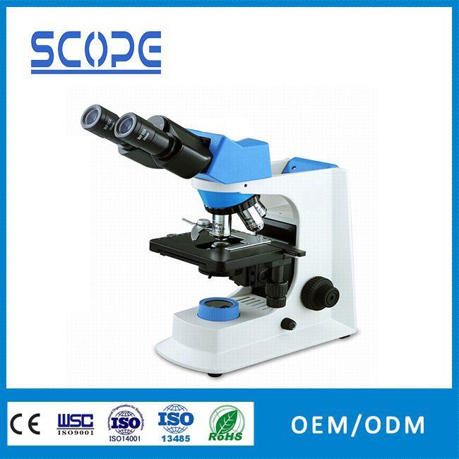 led light binocular biological microscope made in China
