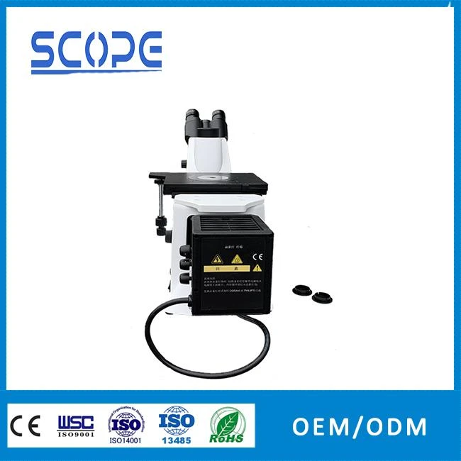 halogen lamp metallurgical microscope for sale